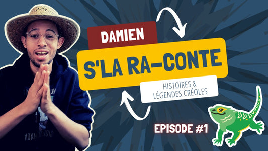 #1 L'IGUANE TROP GOURMAND 🦎 DAMIEN SE LA RA-CONTE 🙏🏽 Histoires & légendes créoles - Carré Tropical