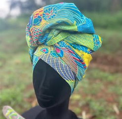 Latilyé MARÉ TÈT | atelier de confection de coiffes personnalisées avec tissus wax, madras, etc... | pour hommes & femmes | tous âges adultes & enfants