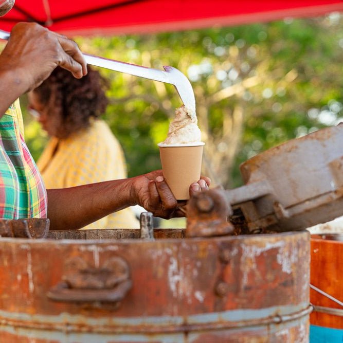 Show cooking "SORBET COCO" 🥥 préparation et service sur place, sucrées, option possible sans lactose, sans gluten - Carré TropicalJusqu'à 30 personnes