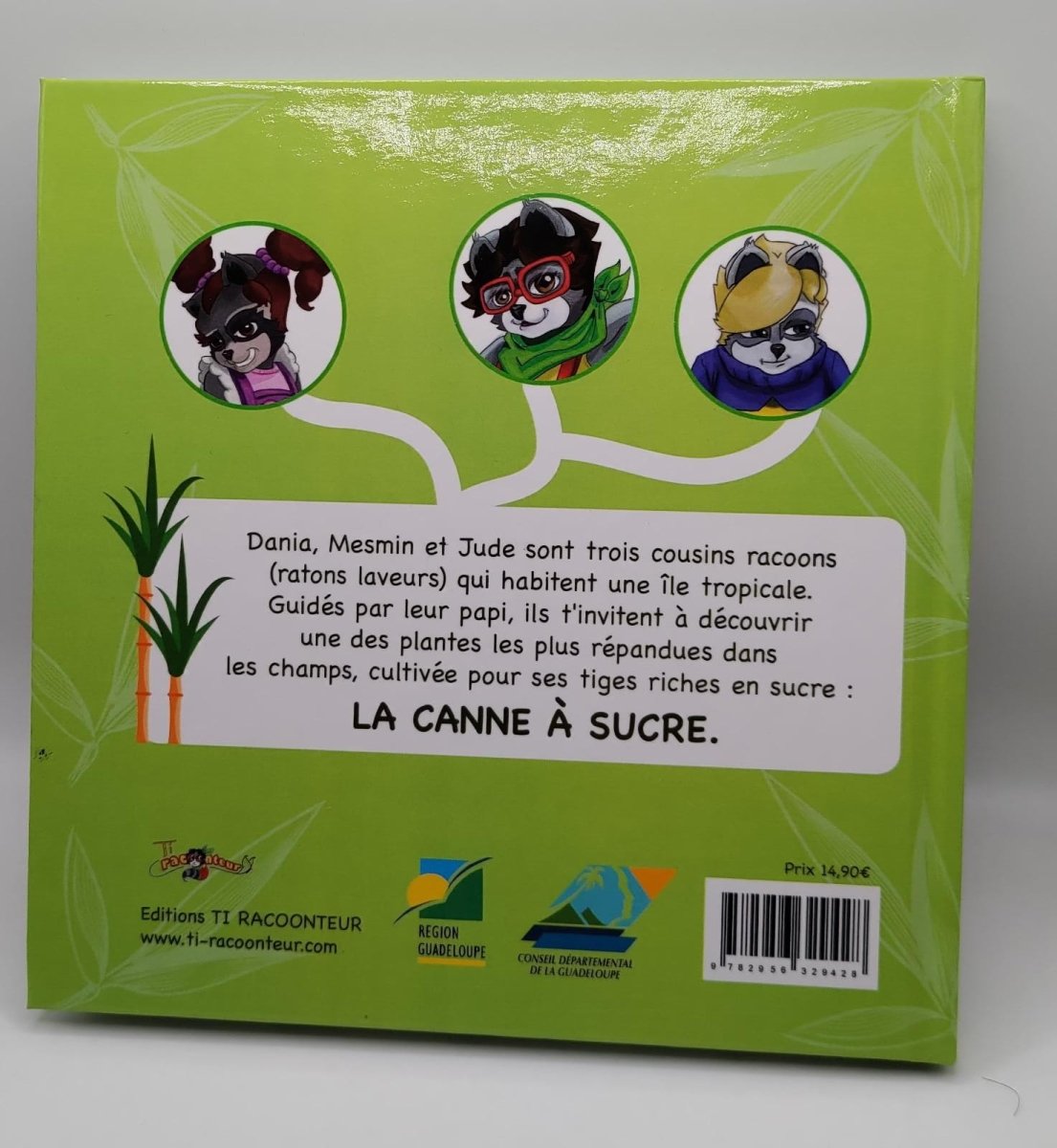 À LA DÉCOUVERTE DE LA CANNE À SUCRE 📕 Livre jeunesse | Par Karine Cece - Carré TropicalLivres