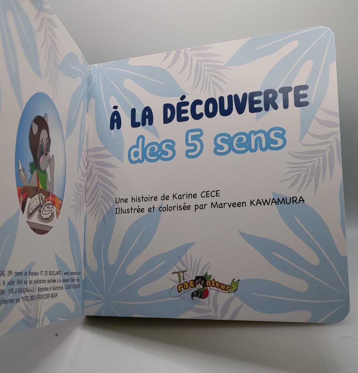À LA DÉCOUVERTE DES 5 SENS 🖐🏾 Livre jeunesse | Par Karine Cece - Carré TropicalLivres