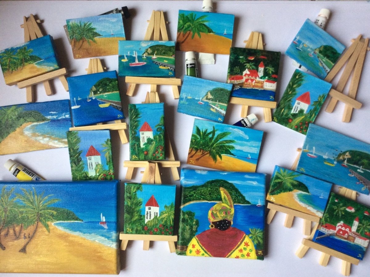 Ateliers construction & peinture - challenge par équipes | animation à partir de matériaux de récupération - Carré Tropicaljusqu'à 30 personnes