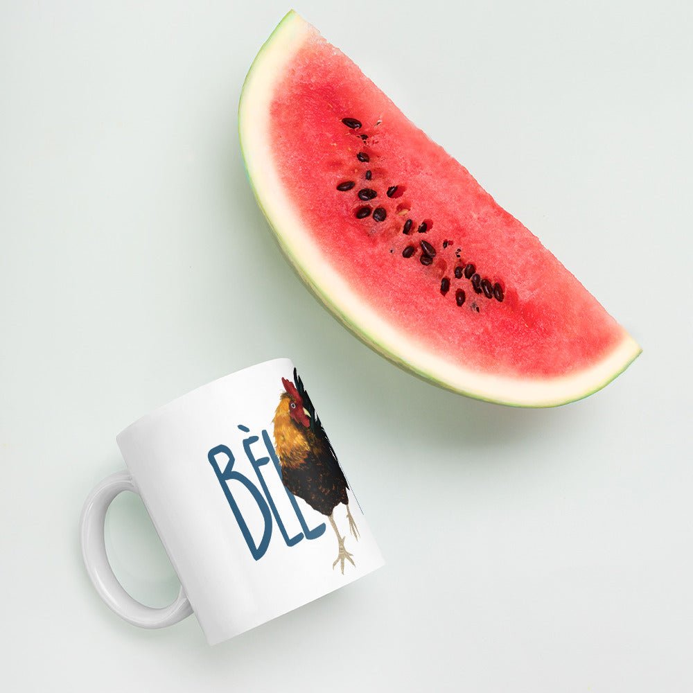BĖL KÒK 🐓 Le mug brillant des gars solides ! | par Carré-Tropical.fr - Carré Tropical