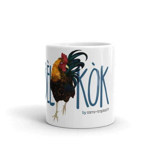 BĖL KÒK 🐓 Le mug brillant des gars solides ! | par Carré-Tropical.fr - Carré Tropical