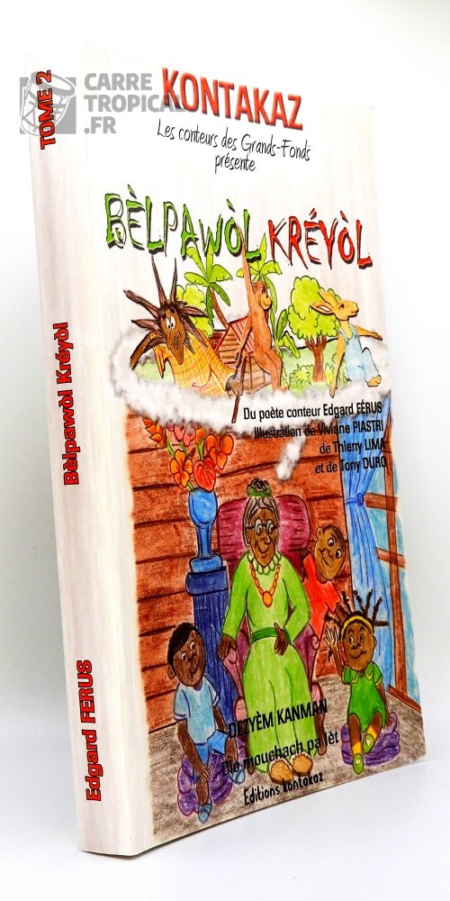BÈL PAWÒL KRÉYÒL 🌾 | Par Edgard Férus - Carré TropicalLivres
