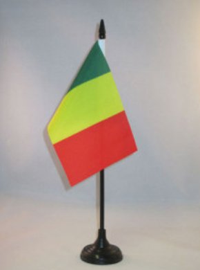 DRAPEAU DU MALI 🇲🇱 En différentes tailles | par Carré Tropical - Carré Tropical(XS) 15x10cm avec support de bureaudrapeaux