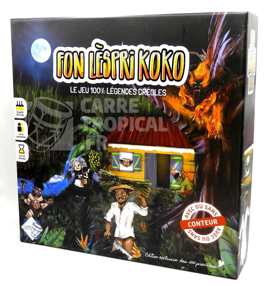 FON LÈSPRI KOKO 👹 Le jeu 100% légendes créoles | par Damien Lurel - Carré TropicalJeu - FON LÈSPRI KOKO