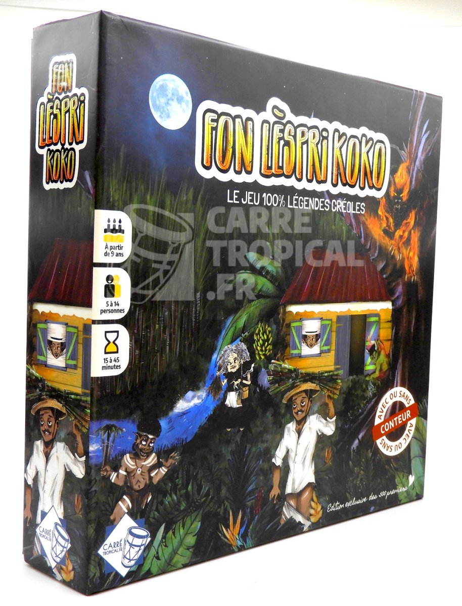 FON LÈSPRI KOKO 👹 Le jeu 100% légendes créoles | par Damien Lurel - Carré TropicalJeu - FON LÈSPRI KOKO