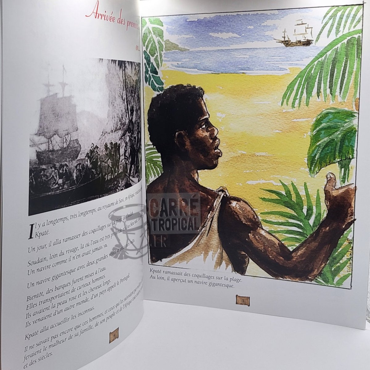 GRAND-MÈRE, ÇA COMMENCE OÙ LA ROUTE DE L'ESCLAVE ? 📕 Comment parler de l'esclavage aux enfants | par Dany Bébel-Gisler - Carré TropicalLivres