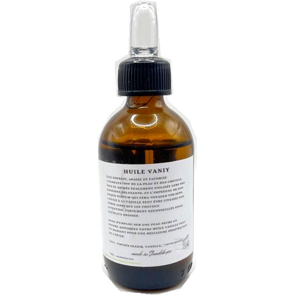 Huile Vaniy fruitée🍦extraction d'huile à froid |par N.Oil Beauty - Carré Tropical