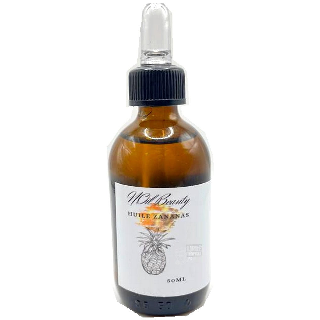 Huile Zananas fruitée🍍extraction d'huile à froid |par N.Oil Beauty - Carré Tropical