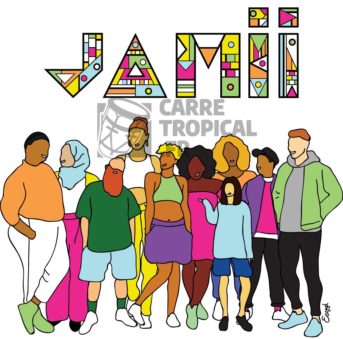 JAMII đČ Le jeu des cultures noires et du monde afro | Par Evingel - CarrĂ© TropicalJeux de fĂȘte