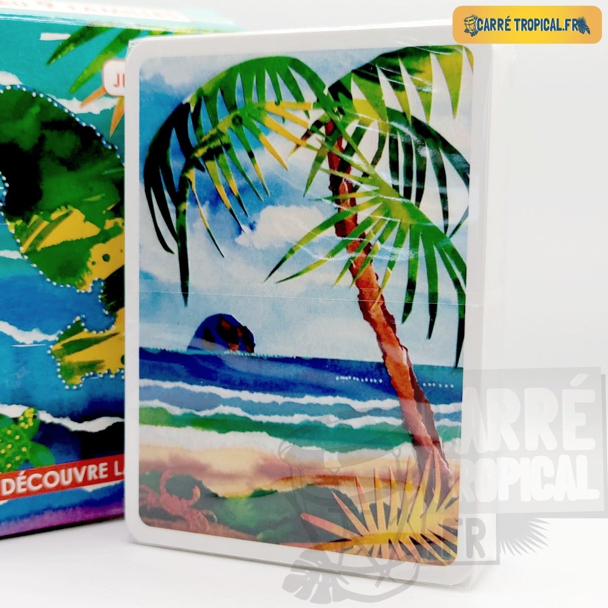 JEU DE 9 FAMILLES 🌴 Je découvre la Martinique | Par Sabine Andrivon-Milton - Carré TropicalJeux de cartes