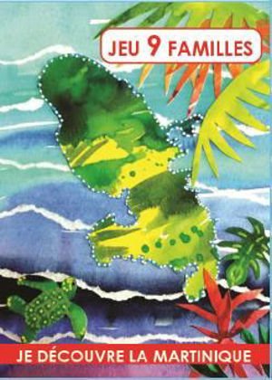JEU DE 9 FAMILLES 🌴 Je découvre la Martinique | Par Sabine Andrivon-Milton - Carré TropicalJeux de cartes