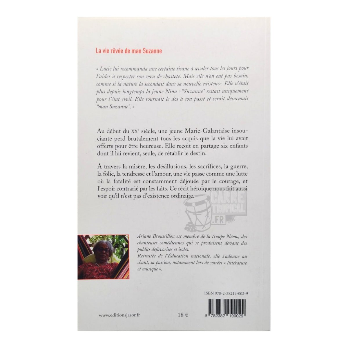 LA VIE RÊVÉE DE MAN SUZANNE 📘 Une histoire Marie-Galantaise | par Arianne Broussilon - Carré TropicalLivres