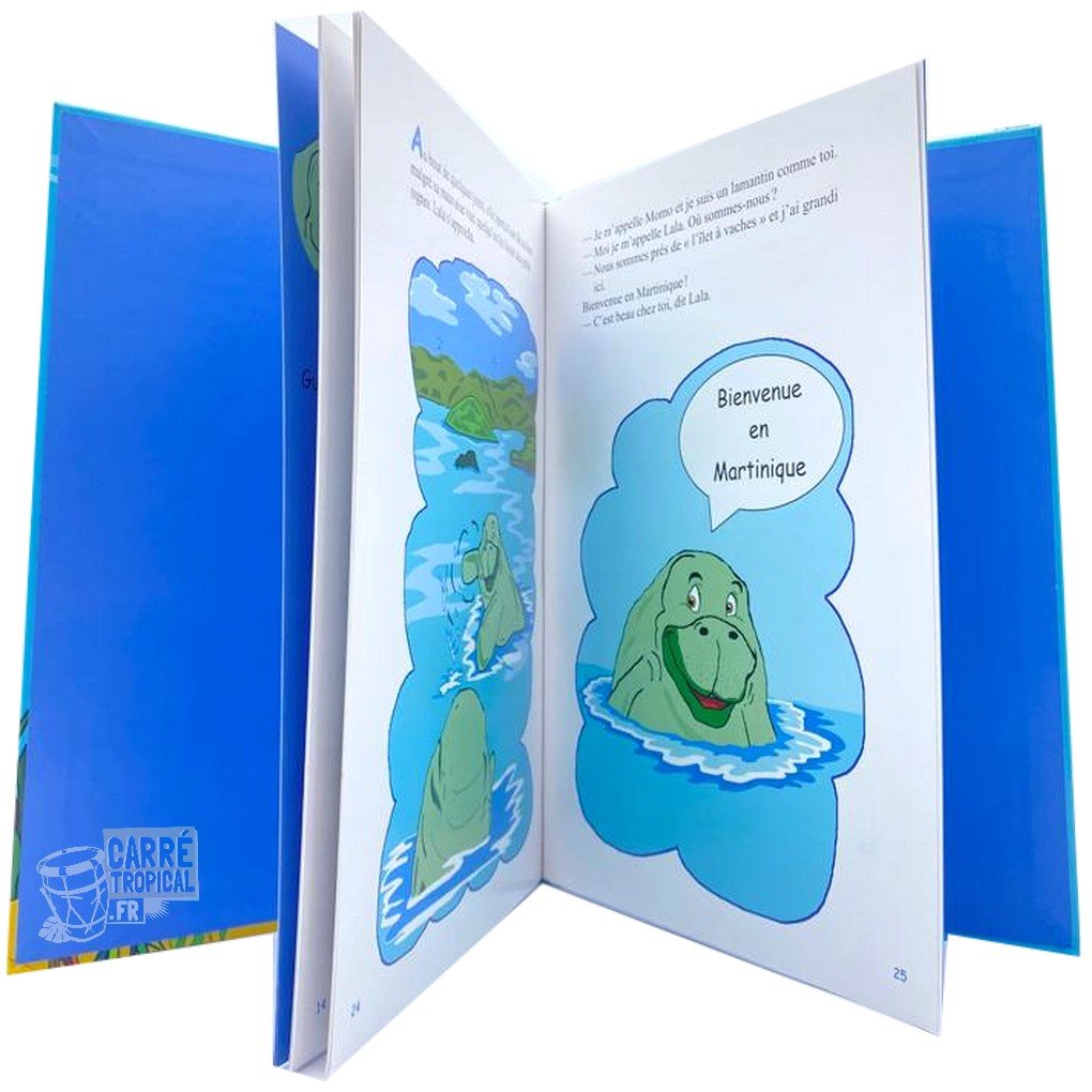 LALA LA VACHE DE MER 🌊 Livre jeunesse | Par Jacqueline Delépine - Carré Tropical