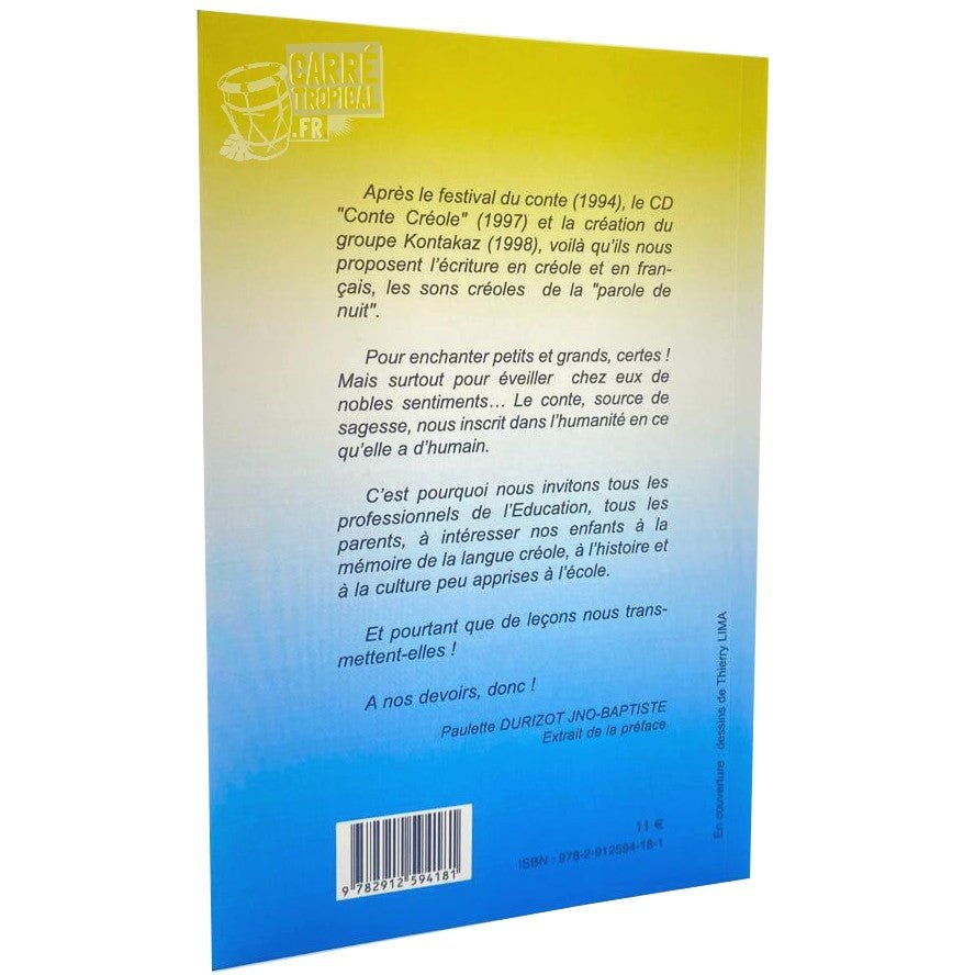 LAPLIBEL ANBA LABAY 📖 Et autres contes créoles | Par KONTAKAZ - Carré TropicalLivres