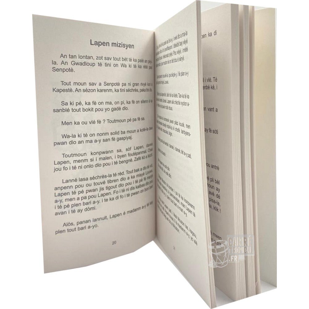 LAPLIBEL ANBA LABAY 📖 Et autres contes créoles | Par KONTAKAZ - Carré TropicalLivres