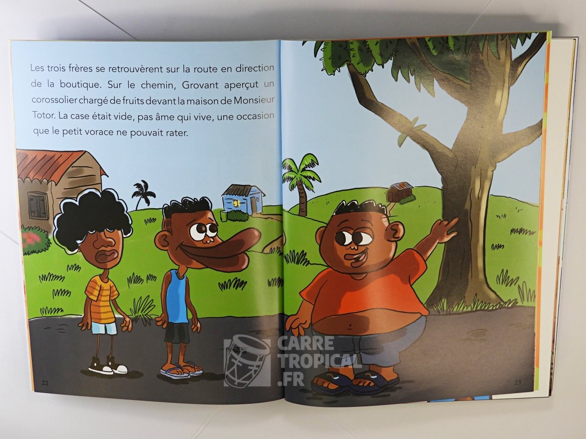LES TROIS FRÈRES GROVANT, GRANGÈL É JANMFIN 👨👨👦 | Par Didyer Mannette - Carré TropicalLivres