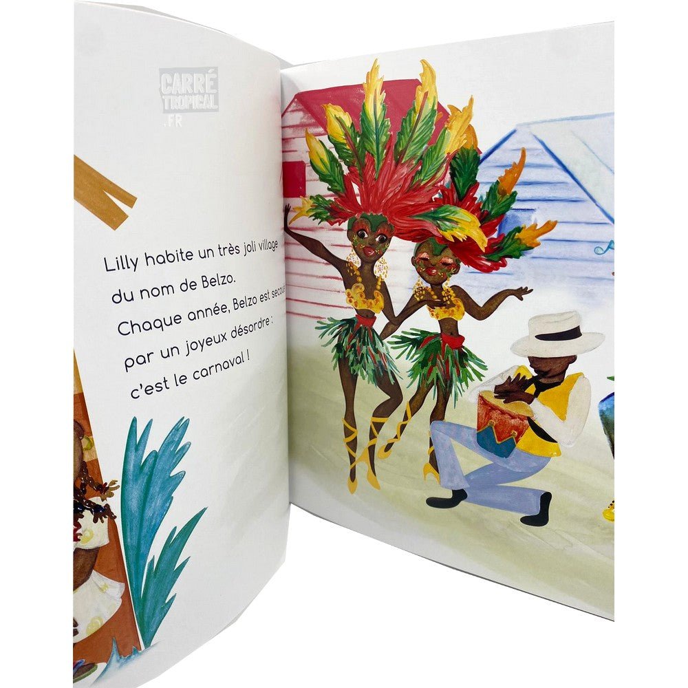 LILLY ET LES TI-MAS 🎭 Album jeunesse | Par Sabine BASSIEN-CAPSA - Carré TropicalLivres