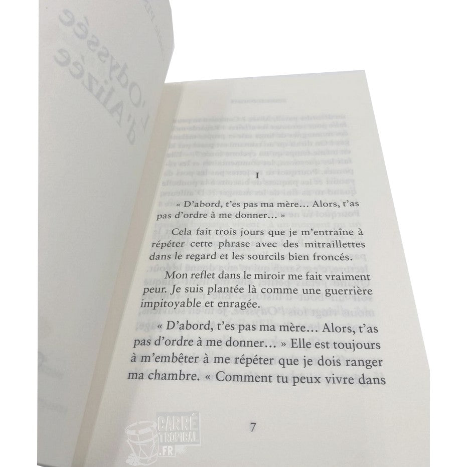 L'ODYSSÉE D'ALIZÉE 📘 La quête d'une adolescente pour retrouver ses origines | Par Gisèle Pineau - Carré TropicalLivres