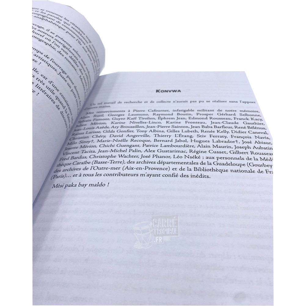 MARIGALANTERIES 📘 Marie-Galante à travers les textes| Par Ronald Selbonne - Carré TropicalLivres