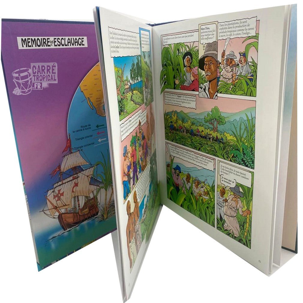 MÉMOIRE DE L'ESCLAVAGE TOME 5 ⛓ COLONIES DES ANTILLES ET DE L’OCÉAN INDIEN | Par Serge Diantantu - Carré TropicalLivres