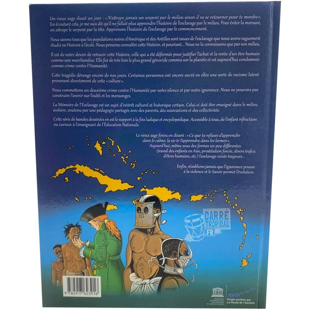 MÉMOIRE DE L'ESCLAVAGE TOME 5 ⛓ COLONIES DES ANTILLES ET DE L’OCÉAN INDIEN | Par Serge Diantantu - Carré TropicalLivres