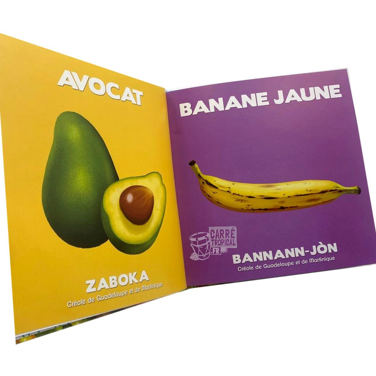 NOÉMIE PRÉSENTE LES LÉGUMES DES ANTILLES 🥑Livre jeunesse | Par Jade Amory - Carré TropicalLivres