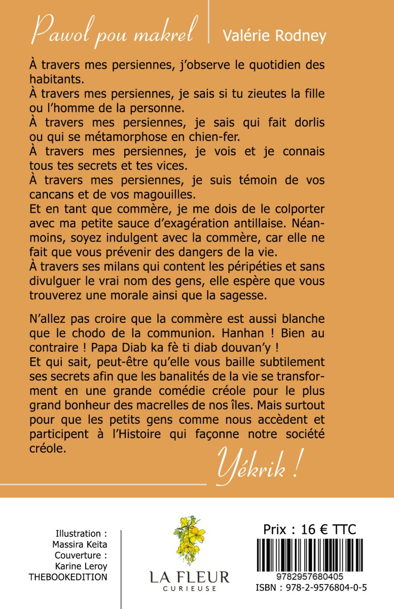 PAWÒL POU MAKRÈL VOLUME 1 👀 Recueil de 15 contes créoles | par Valérie Rodney - Carré TropicalLivres