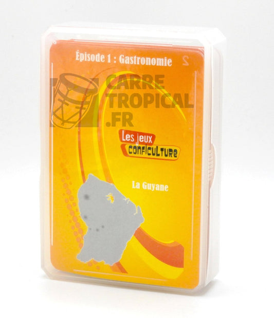 QUIZ GASTRONOMIE GUYANE 🟨 Le jeu de cartes conficulture | par Célio Mirande - Carré TropicalJeux de cartes