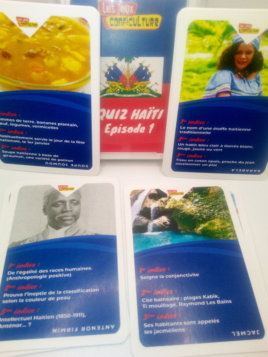 QUIZ HAÏTI 🇭🇹 Le jeu de cartes conficulture | par Célio Mirande - Carré Tropical