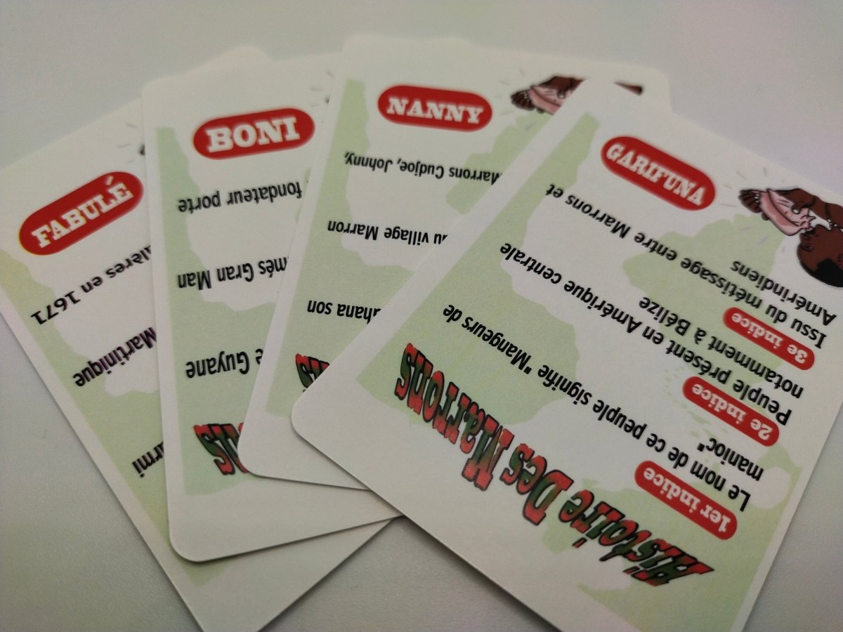QUIZ HISTOIRE DES MARRONS 🟫 Le jeu de cartes conficulture | par Célio Mirande - Carré TropicalJeux de cartes