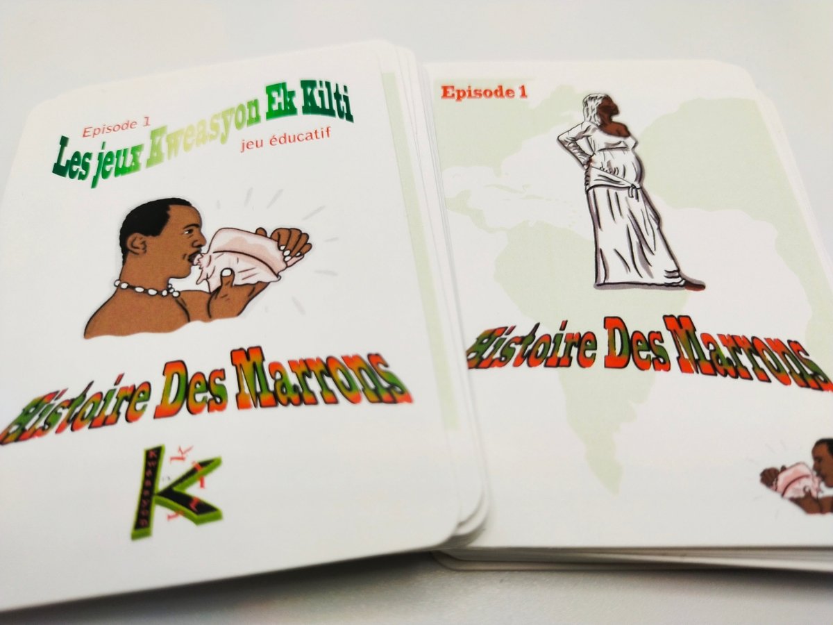 QUIZ HISTOIRE DES MARRONS 🟫 Le jeu de cartes conficulture | par Célio Mirande - Carré TropicalJeux de cartes
