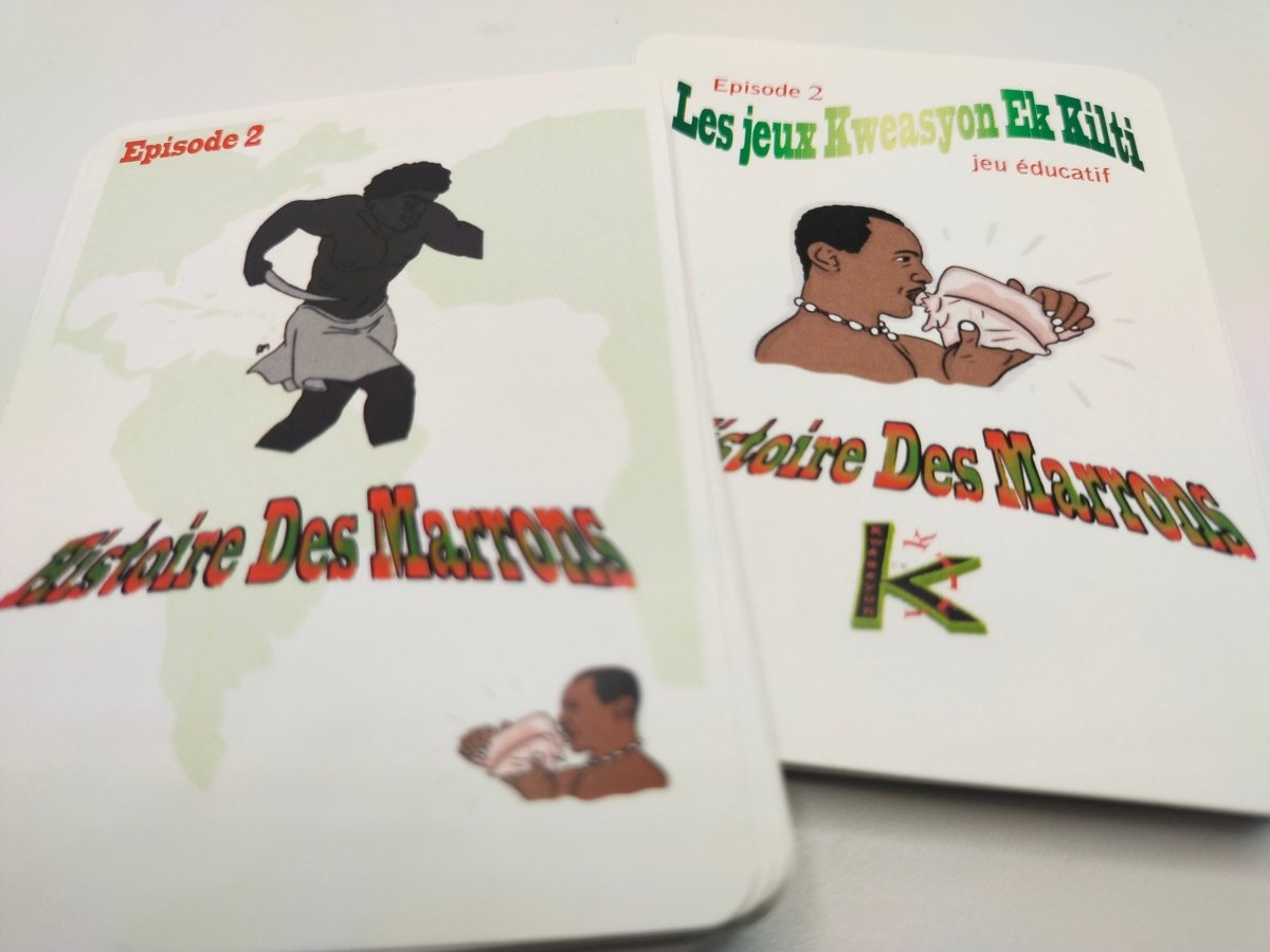 QUIZ HISTOIRE DES MARRONS 🟫 Le jeu de cartes conficulture | par Célio Mirande - Carré TropicalJeux de cartes