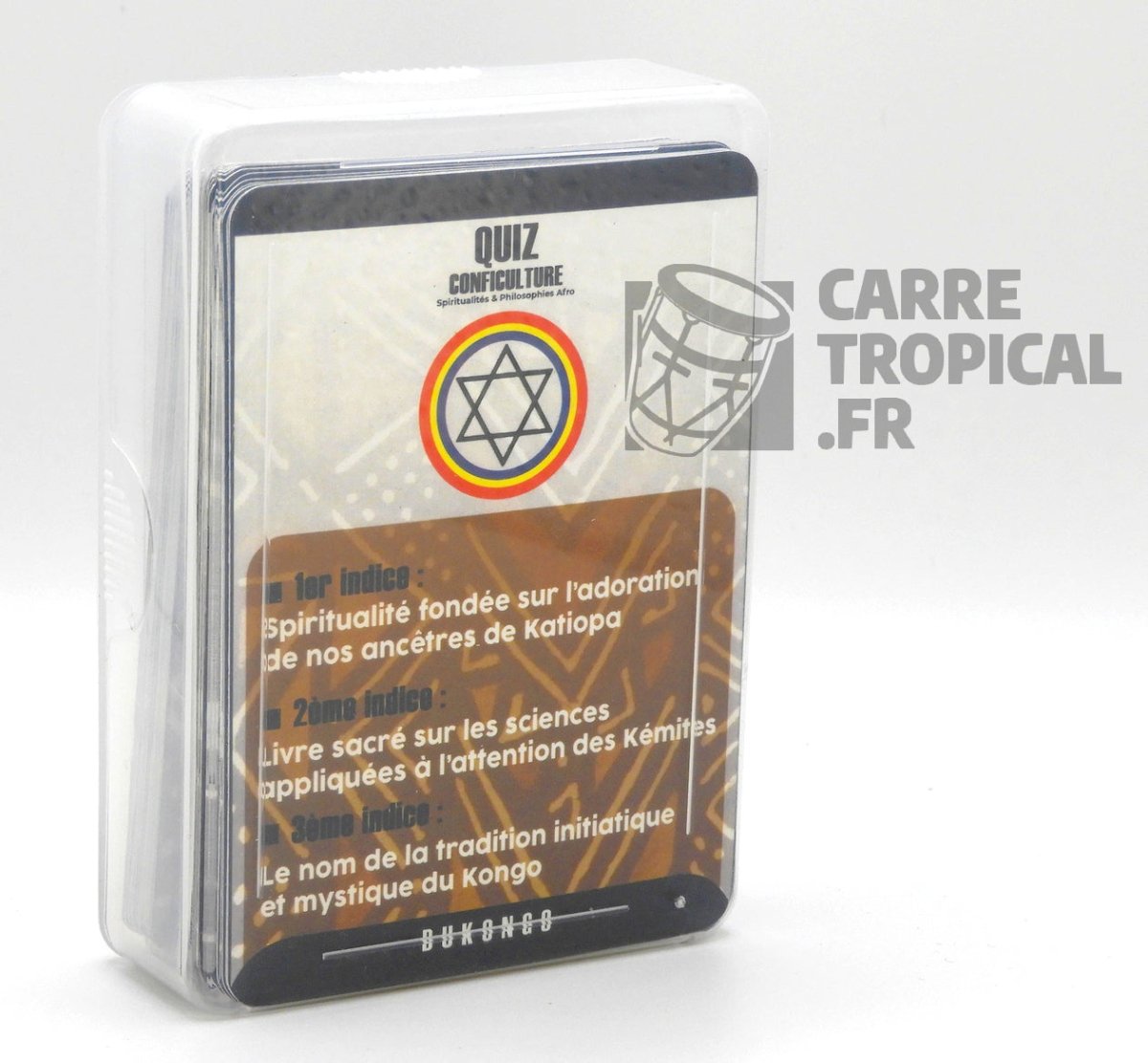 QUIZ SPIRITUALITĂS AFRO đ§ Le jeu de cartes conficulture | par CĂ©lio Mirande - CarrĂ© TropicalJeux de cartes