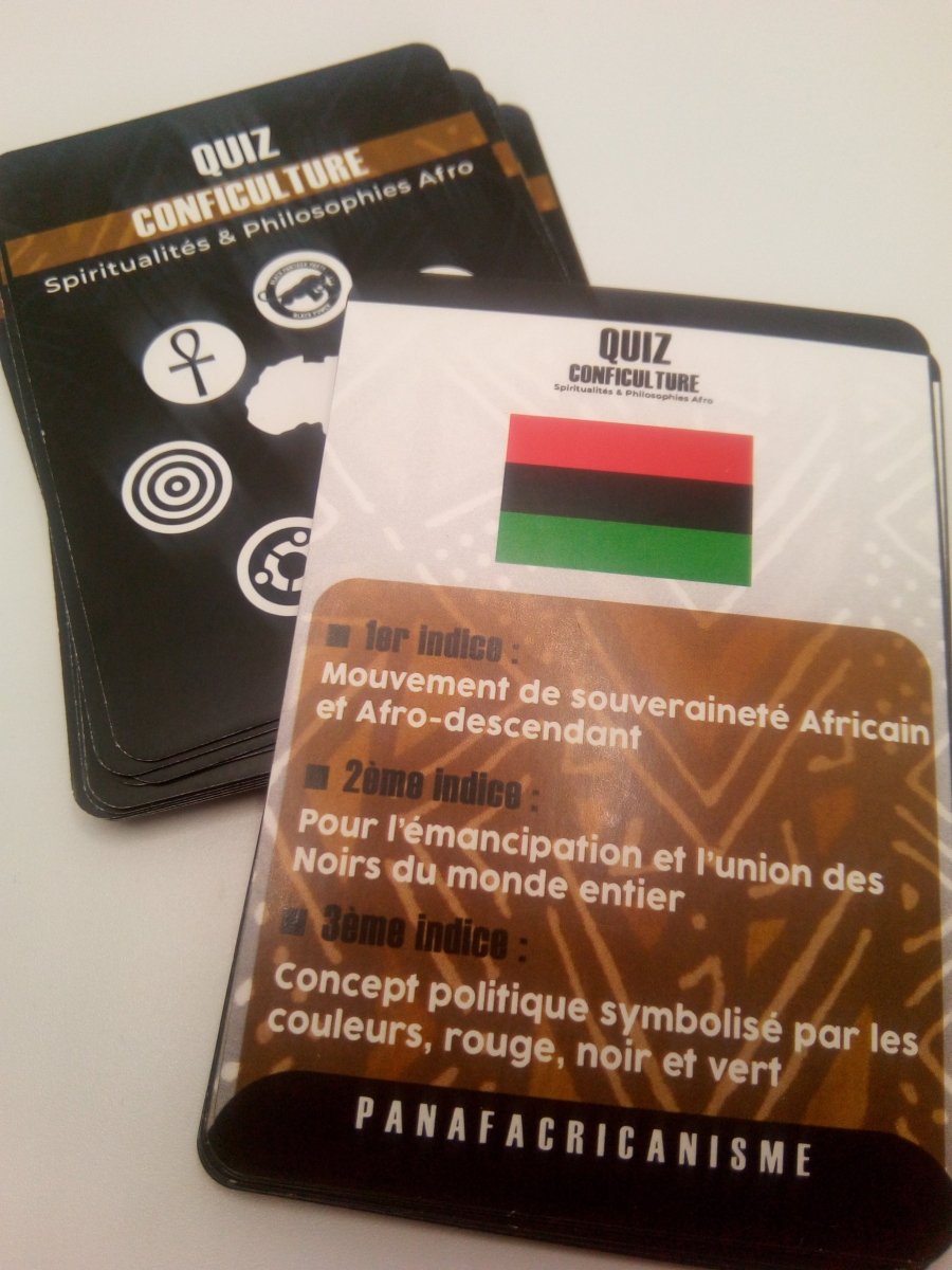 QUIZ SPIRITUALITĂS AFRO đ§ Le jeu de cartes conficulture | par CĂ©lio Mirande - CarrĂ© TropicalJeux de cartes