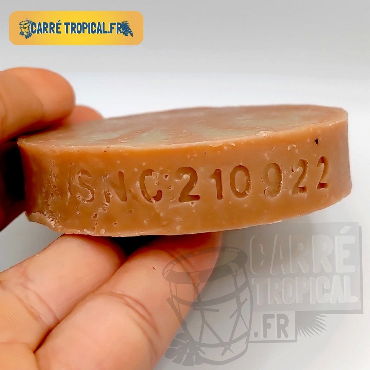 Savon nag champa 🌸 surgras naturel artisanal solide | Par Stéphanie Ronce - Carré Tropicalsavon