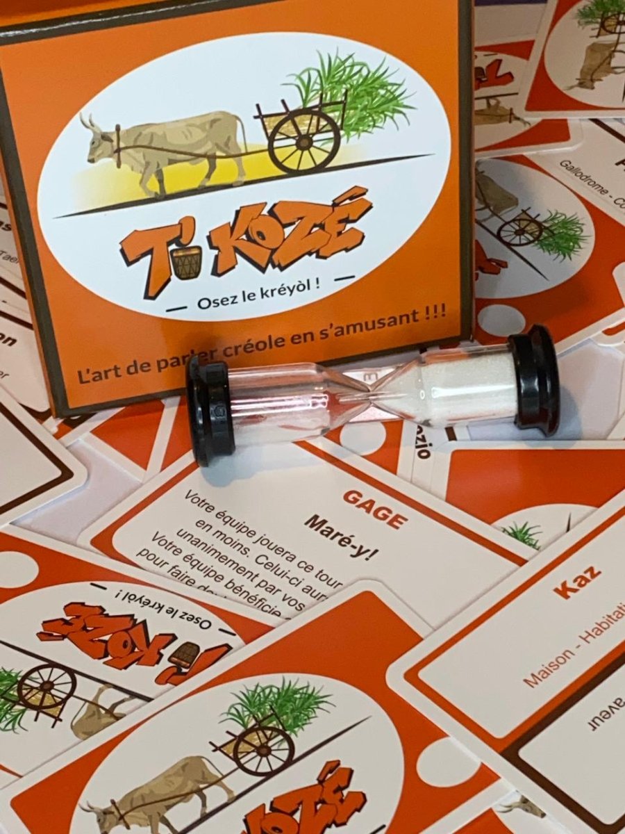TI KOZĂ đ€Ș Le jeu pour oser le crĂ©ole en s'amusant | par Kassandre Nabajoth - CarrĂ© TropicalJeux de cartes