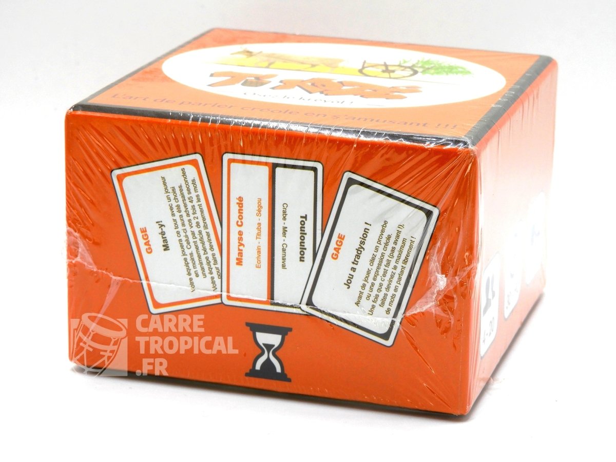 TI KOZĂ đ€Ș Le jeu pour oser le crĂ©ole en s'amusant | par Kassandre Nabajoth - CarrĂ© TropicalJeux de cartes