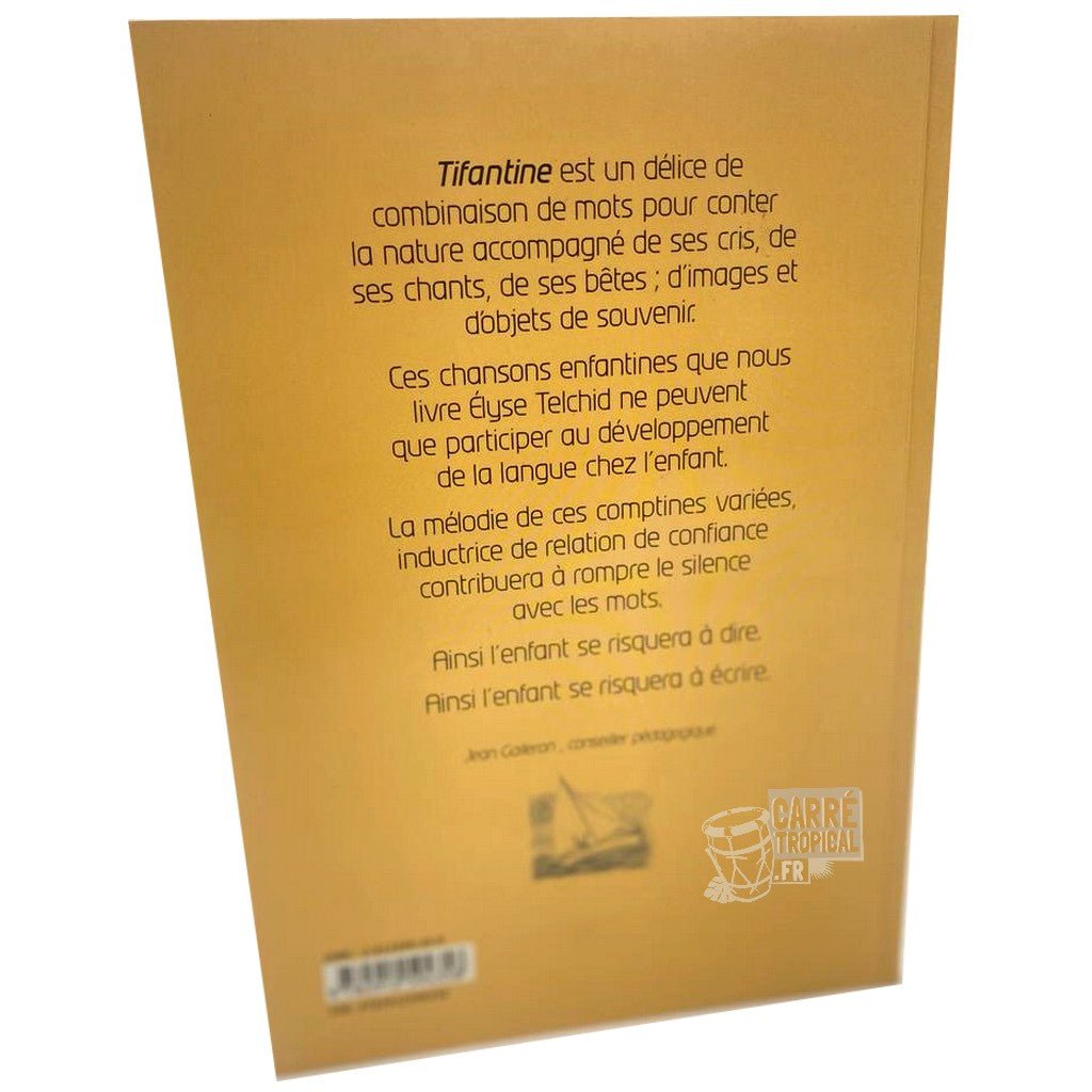 TIFANTINE COMPTINES 📖 délicieuse combinaison de mots | Par Elyse Telchid - Carré TropicalLivres