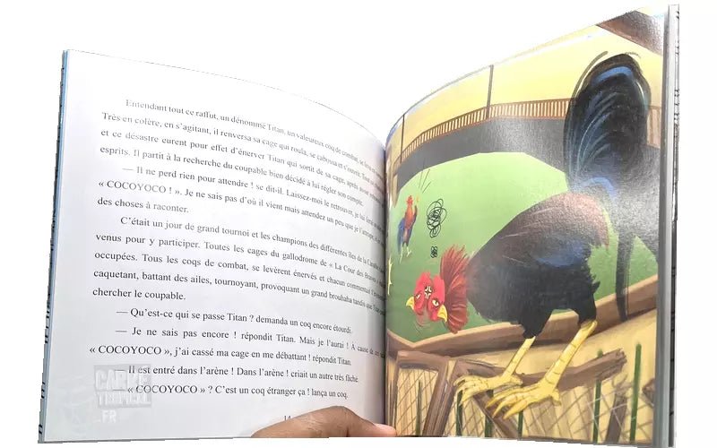 TIKÒK,LE MAÎTRE COQ 🐓un coq un peu trop fière| par Marie Louise Danchet - Carré Tropical