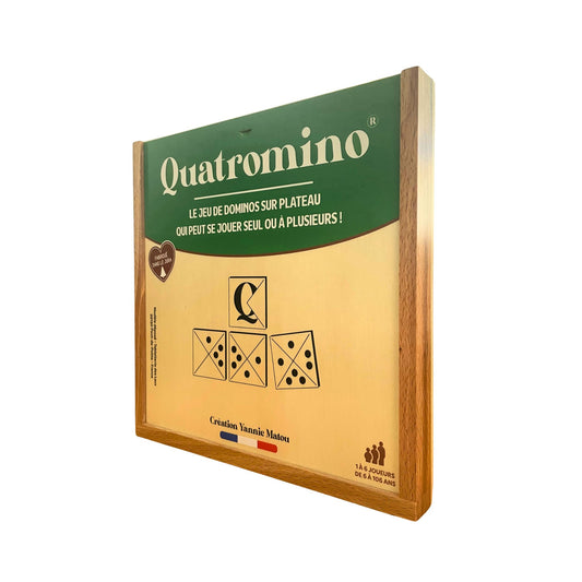 QUATROMINO 🁣 Un jeu de plateau pour s'amuser seul ou à plusieurs | Yannie Matou