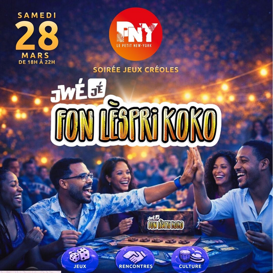 GUADELOUPE : JwéJé FonLèspriKoko 🌴 Soirée jeux culturelle immersive