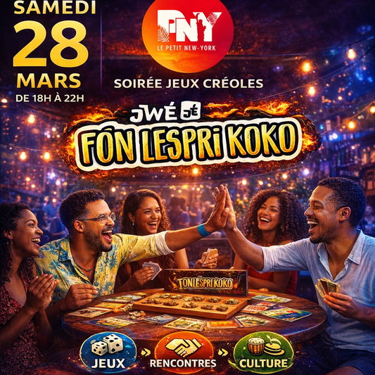 GUADELOUPE : JwéJé FonLèspriKoko 🌴 Soirée jeux culturelle immersive