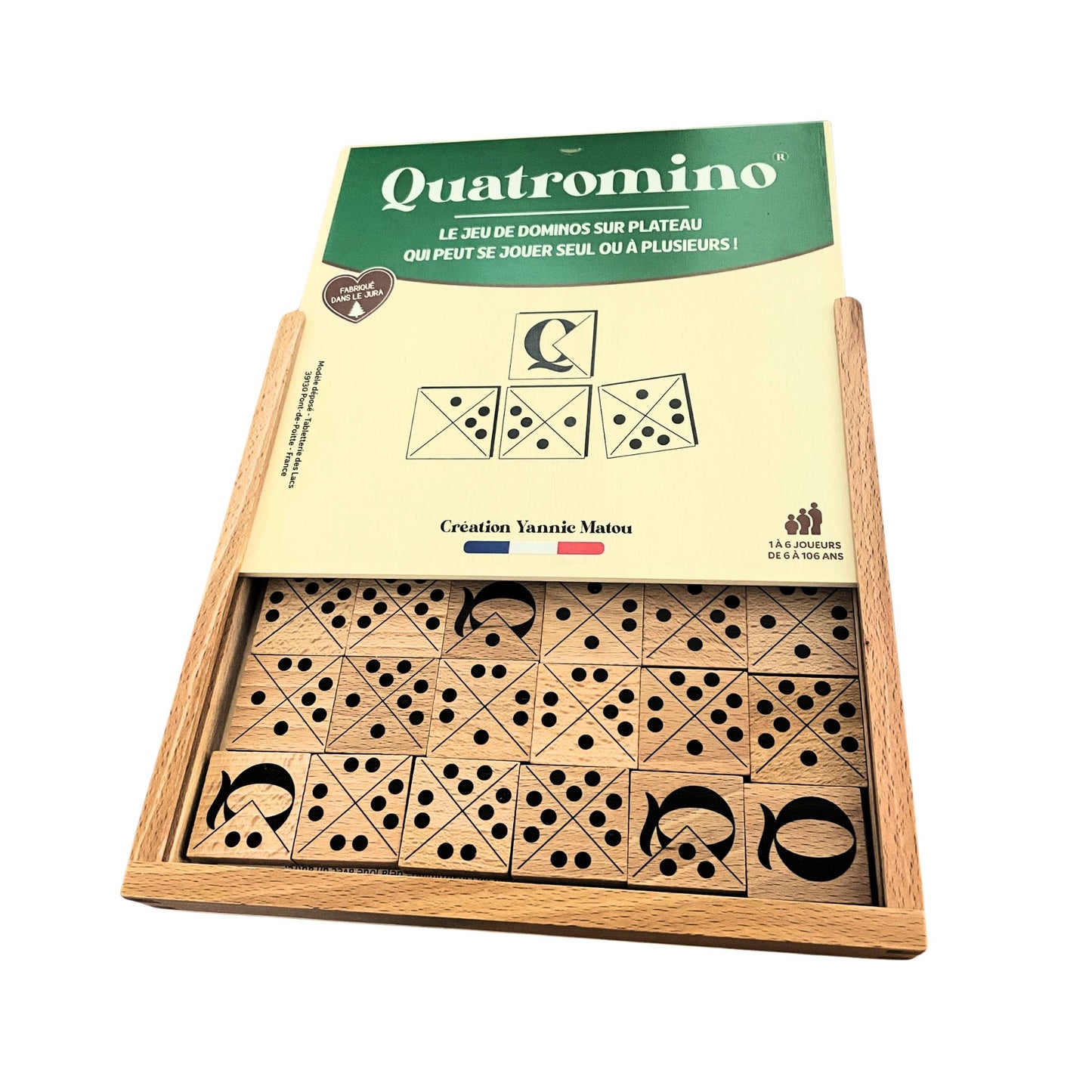 QUATROMINO 🁣 Un jeu de plateau pour s'amuser seul ou à plusieurs | Yannie Matou
