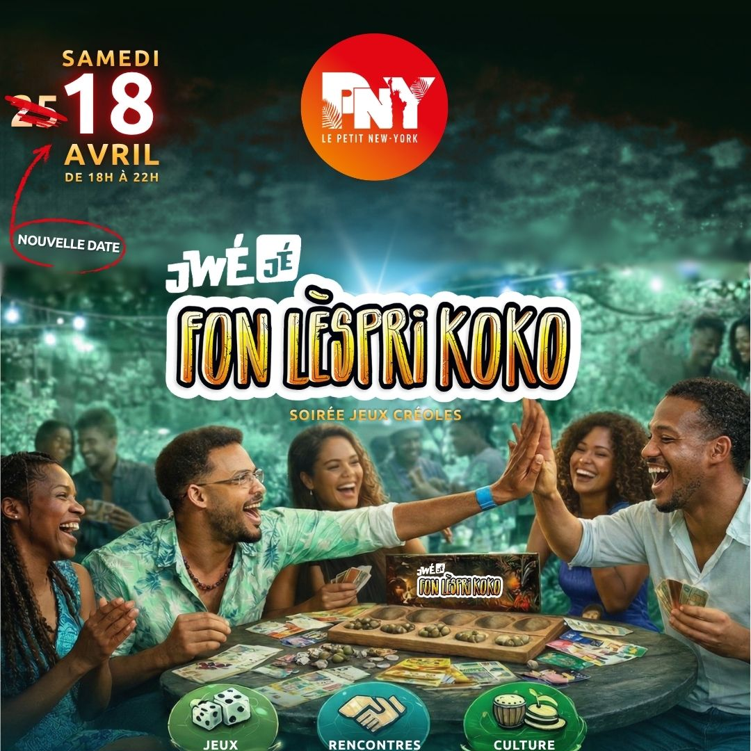 GUADELOUPE : JwéJé FonLèspriKoko 🌴 Soirée jeux culturelle immersive