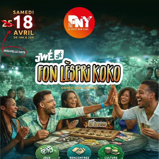 GUADELOUPE : JwéJé FonLèspriKoko 🌴 Soirée jeux culturelle immersive