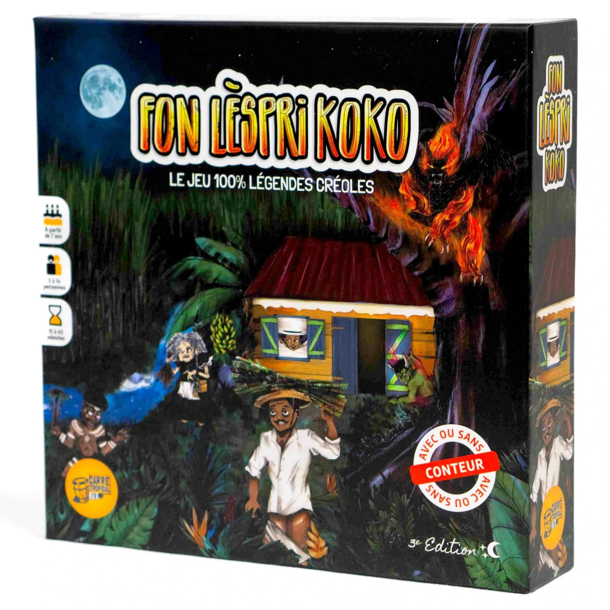 FON LÈSPRI KOKO 👹 Le jeu 100% légendes créoles | par Damien Lurel - Carré TropicalJeu - FON LÈSPRI KOKO