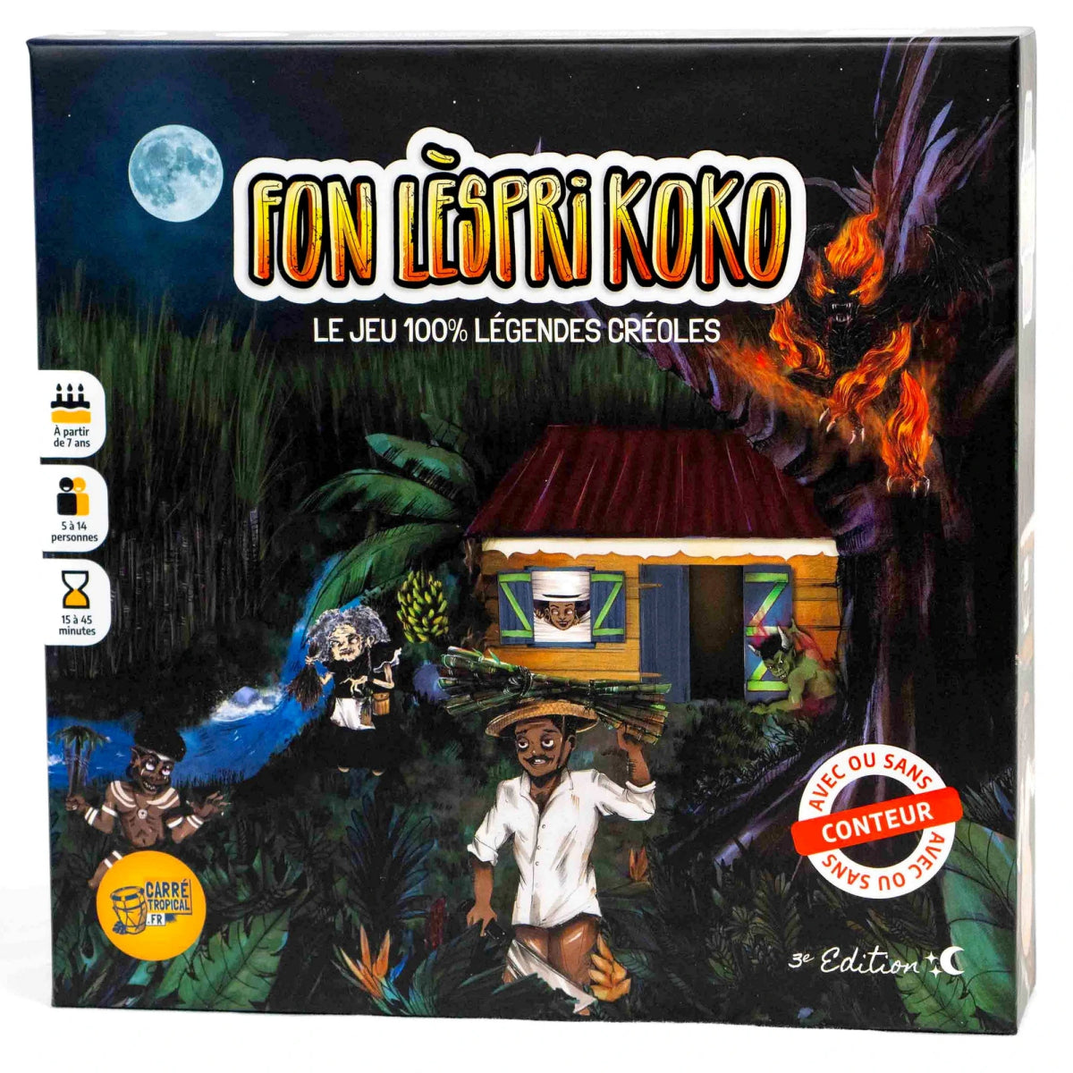 FON LÈSPRI KOKO 👹 Le jeu 100% légendes créoles | par Damien Lurel - Carré TropicalJeu - FON LÈSPRI KOKO